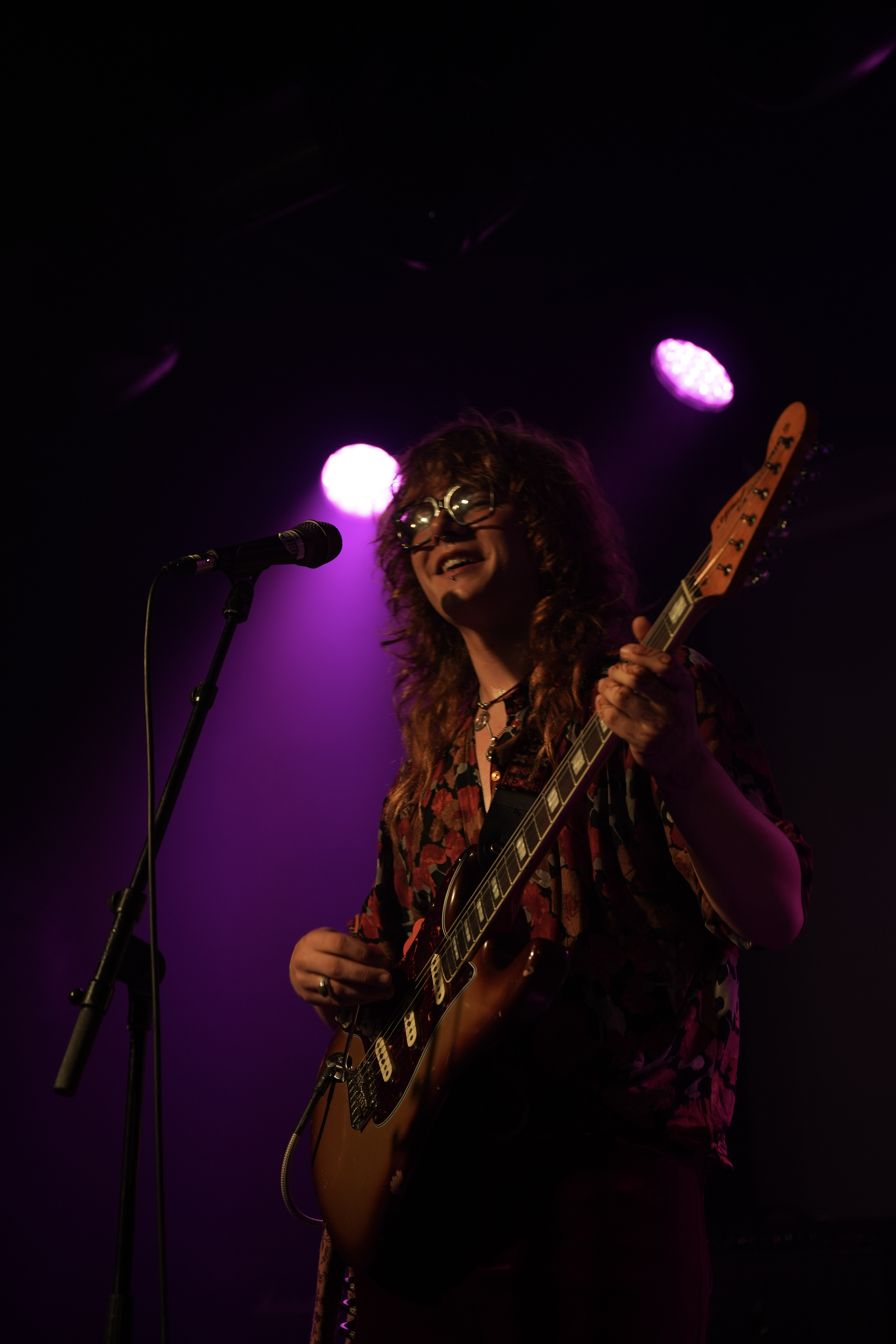 Sydney Wood live on stage